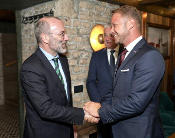 Ugodan susret sa predsjednikom Evropske narodne partije, čiji je PDP pouzdan partner