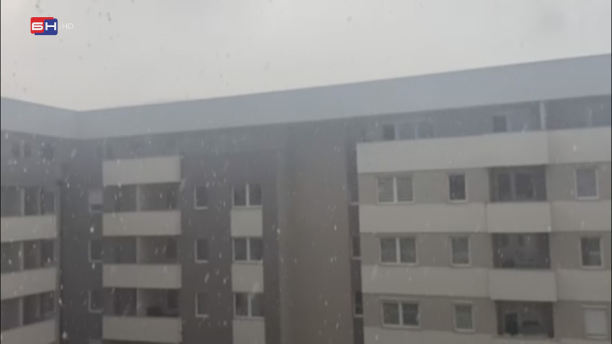 Snažno nevrijeme s kišom i gradom pogodilo Pale