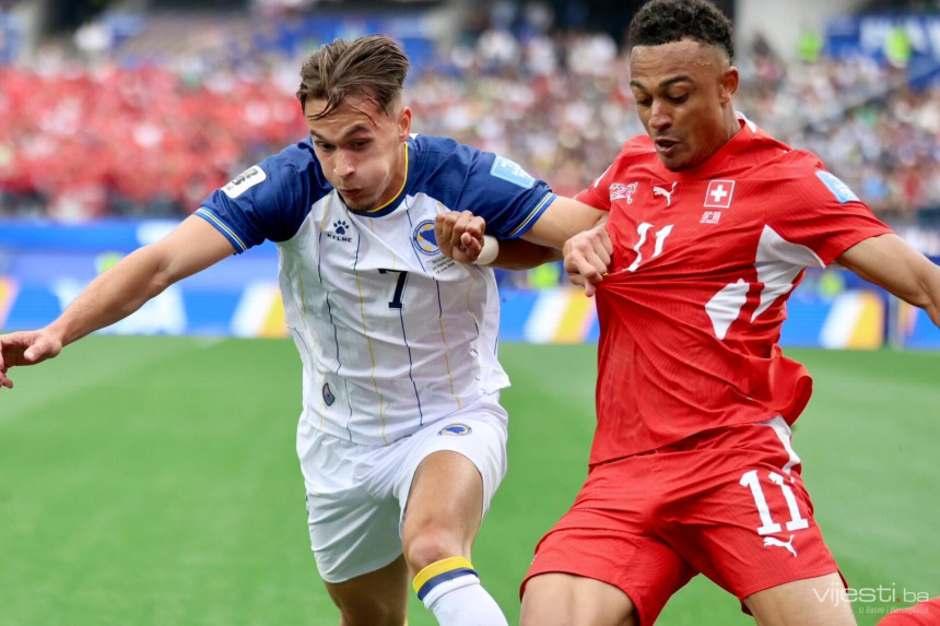 Bosna i Hercegovina poražena od Švajcarske 4:1