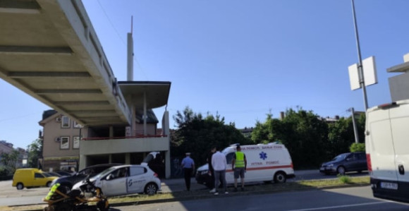 Sudar automobila i kosilice na tranzitu u Banjaluci