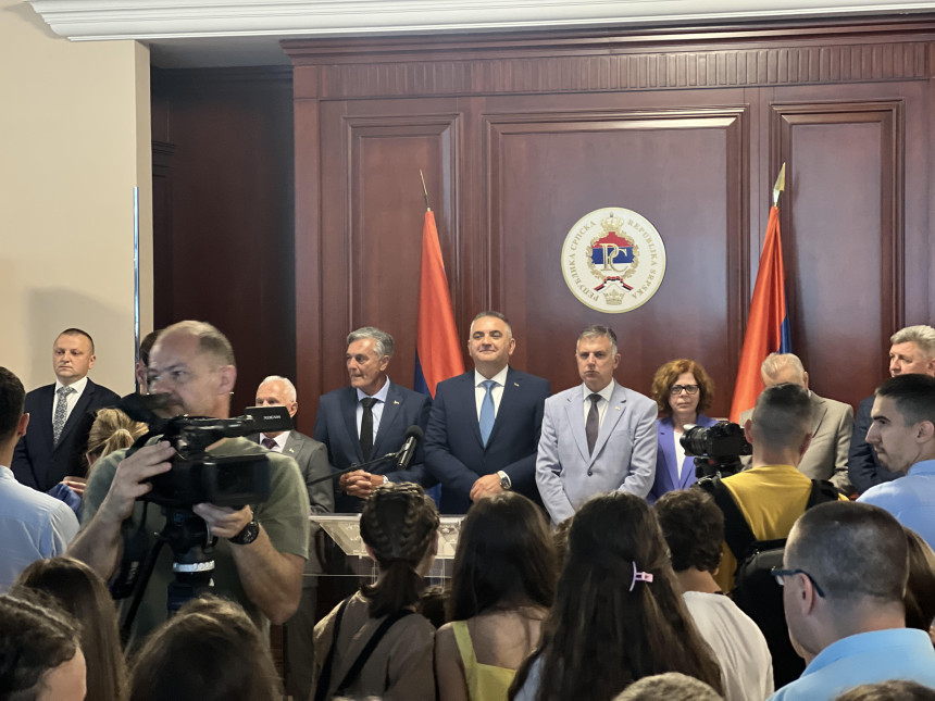 Svečani prijem djece sa Kosmeta u Vladi Srpske