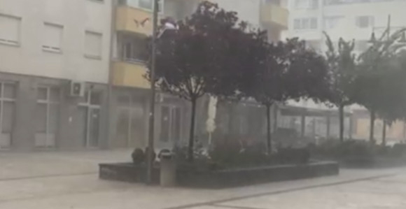 Jako nevrijeme zahvatilo I. Ilidžu i I. Novo Sarajevo