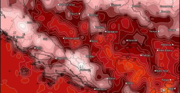 Stižu vreline: BiH, Slovenija i Hrvatska pod upozorenjima