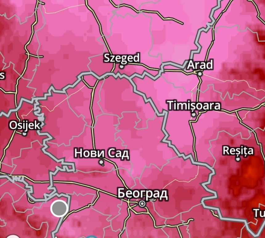 Bijeljina i Brčko sa 40 stepeni danas najvreliji u BiH