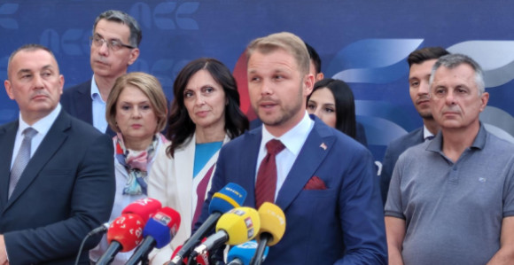 Stanivuković dao podršku kandidatima SDS za predsjednika RS i srpskog člana u Predsjedništvu BiH (VIDEO)