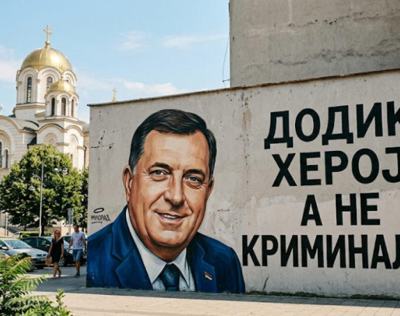 SNSD oslikava murale “Dodik heroj, a ne kriminalac”!?