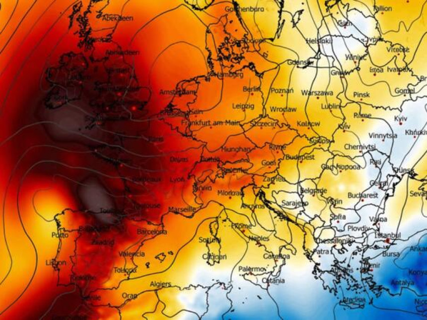 U Evropu stiže dugotrajan i intenzivan toplotni talas: Na Balkanu temperature preko 40 °C