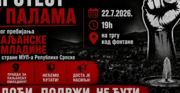 Paljani: Idemo na protest protiv policijske bahatosti