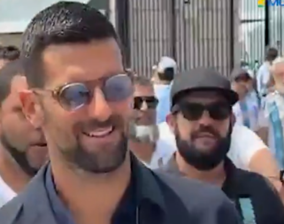 Đoković uživo posmatra duel Španije i Argentine