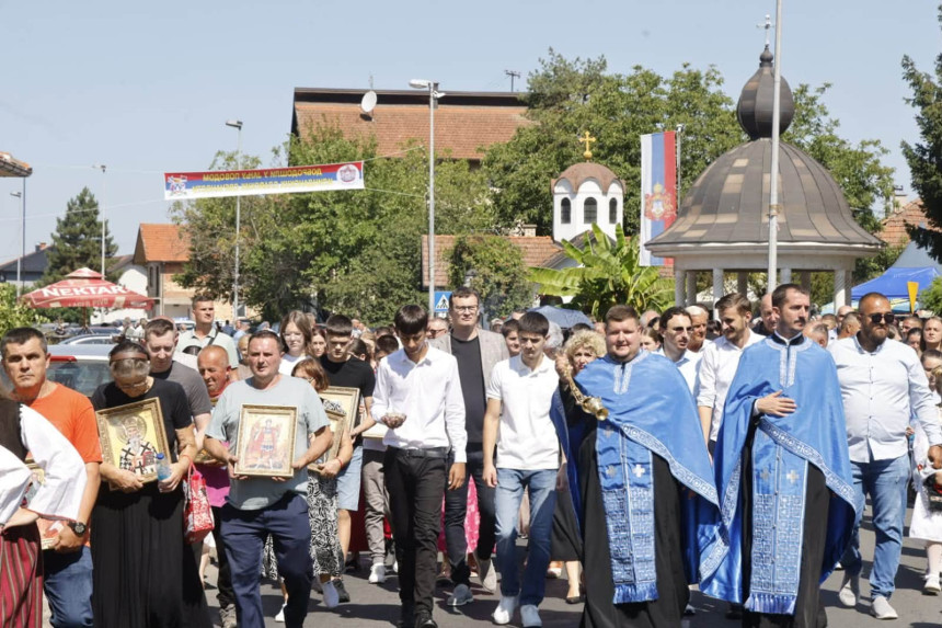 Svečano u Janji: Slava hrama Svetog proroka Ilije