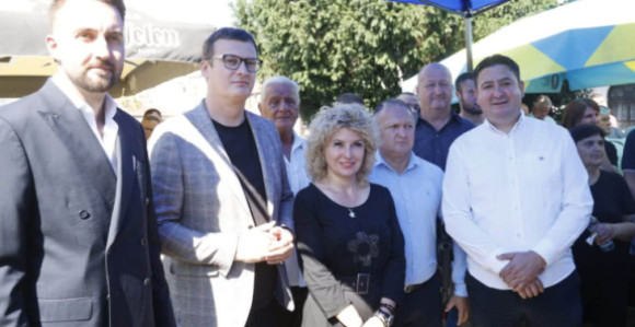 Božović na slavi Hrama Svetog proroka Ilije u Janji