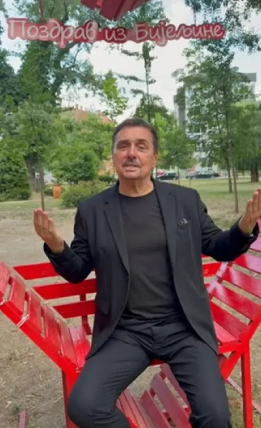Dragan Kojić Keba snimio spot u Bijeljini