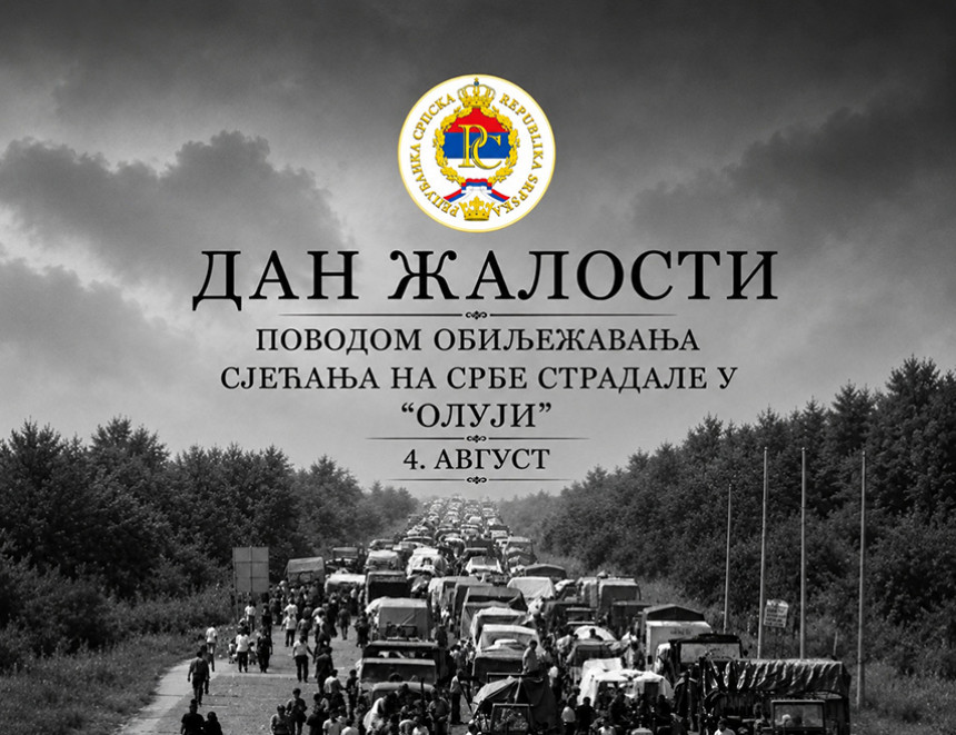 U Srpskoj danas Dan žalosti zbog stradanja Srba u "Oluji"
