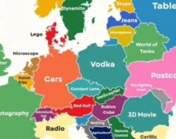 Nova karta Evrope izazvala žustru raspravu: Hrvati bijesni
