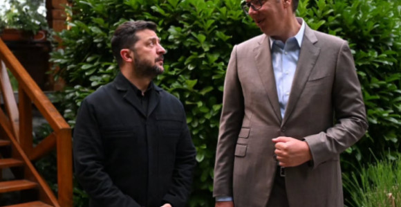Predsjednik Vučić priredio večeru u čast Zelenskog