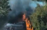 Sudar vatrogasnog vozila i motocikla kod Mostara (VIDEO)