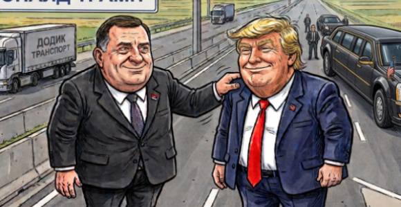 Dodik predlaže da se autoput Banjaluka-Bijeljina zove „Donald Tramp“?!