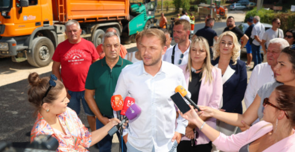 Stanivuković obišao radove u Čokorskim poljima