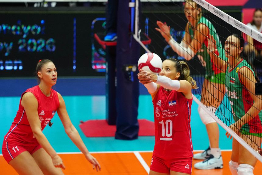 Srbija savladala Bugarsku na Evropskom prvenstvu