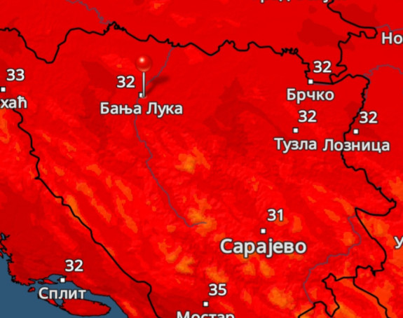 Meteorolozi uključili crveni alarm, u petak velika vrućina