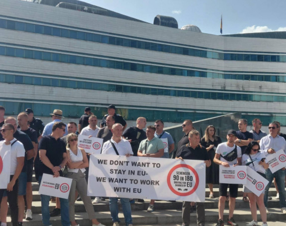 Prevoznicima koji prijete blokadama Brisel uputio poruku