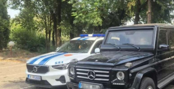Zvicerov blindirani "mercedes" pronađen u Crnoj Gori