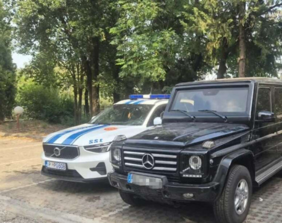 Zvicerov blindirani "mercedes" pronađen u Crnoj Gori