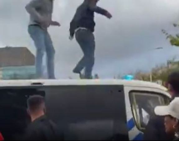 Albanci se sukobili sa policijom Holandije