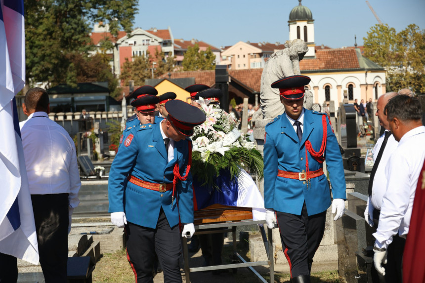 Sahranjena bivša predsjednica Srpske Biljana Plavšić