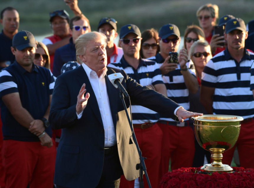 Florida: Tramp gradi rezidenciju na svom golf terenu