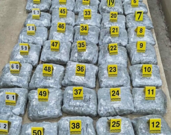 Na Vraćenovićima u kamionu pronađeno oko 65 kg marihuane