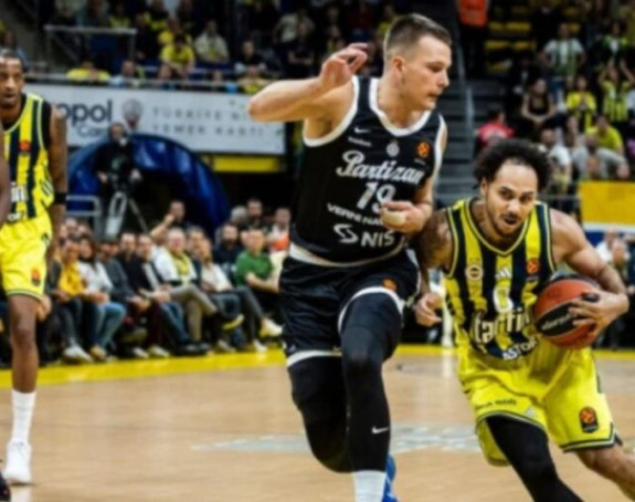 Partizan poražen od Fenerbahčea u Istanbulu