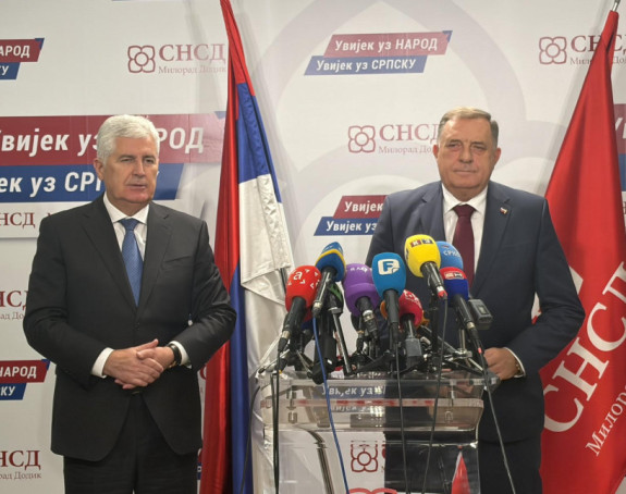 Dodik poručio: SNSD i HDZ BiH ne idu jedni bez drugih
