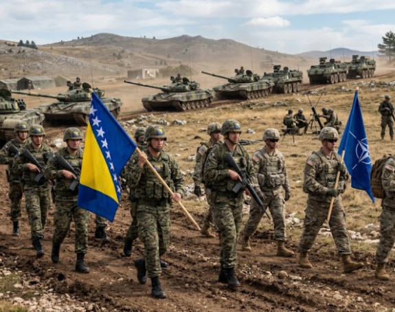 Na Manjači najveća vojna vježba pripadnika OS BiH i NATO-a