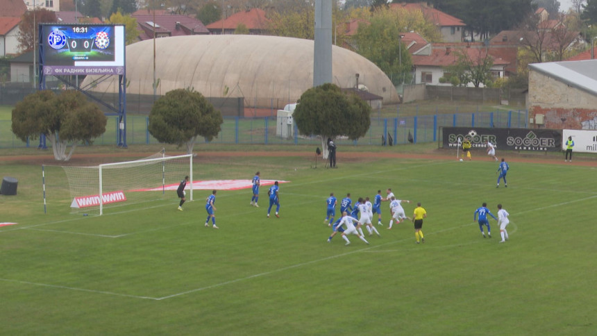 Побједа Радника: Широки пао у Бијељини резултатом 2:0