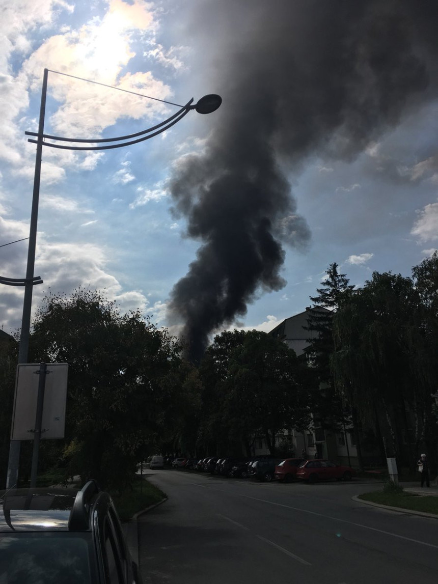 Požar u Sremskoj Mitrovici