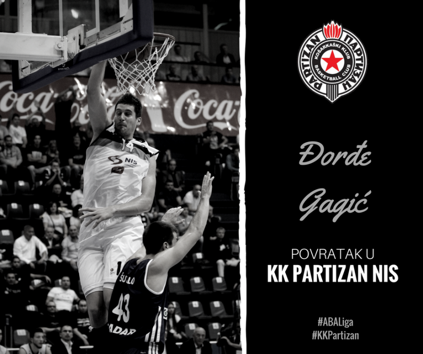 Gagić zvanično u Partizanu!