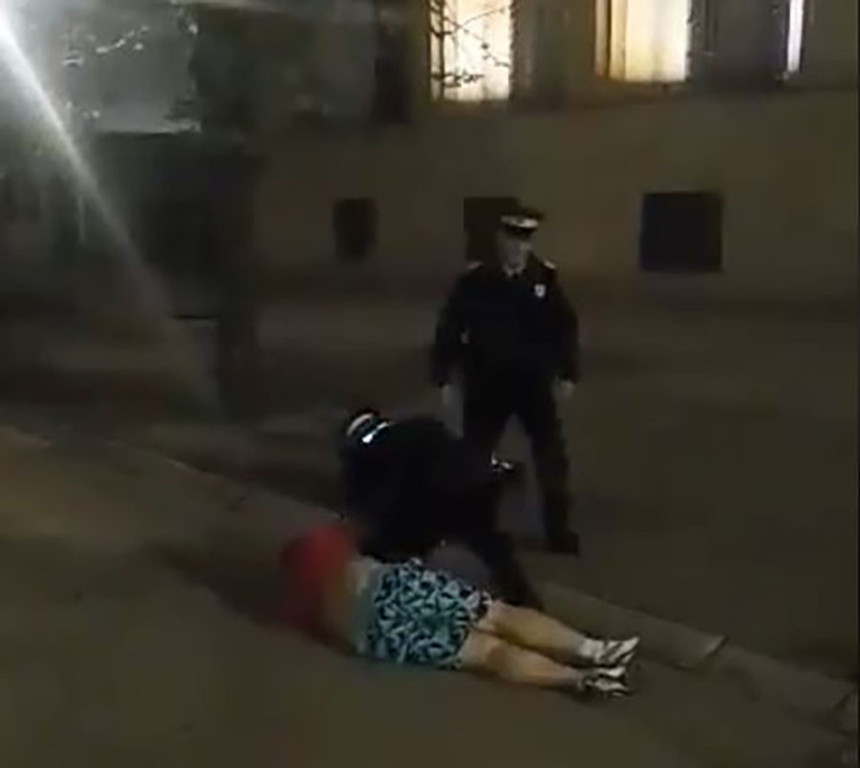 Dramatičan snimak hapšenja mladića
