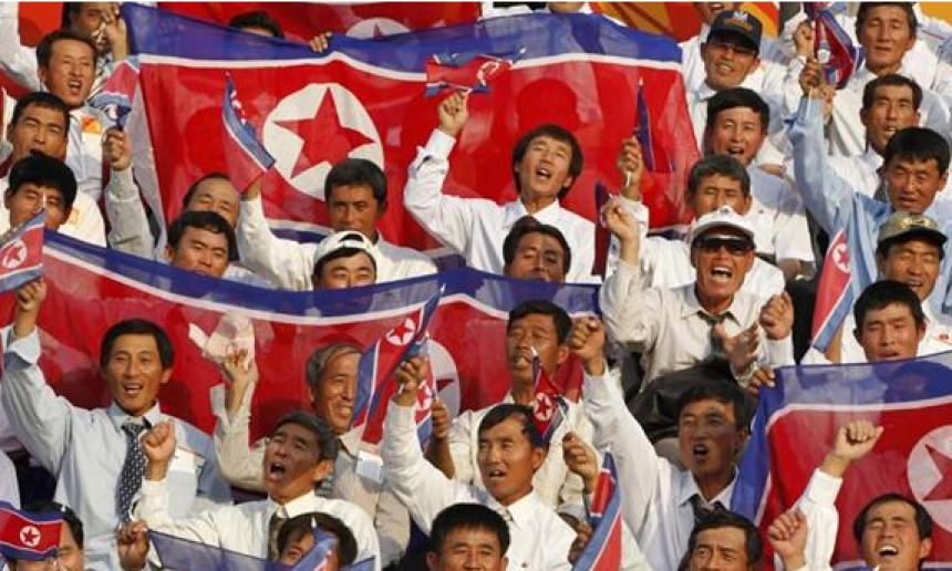 Ovako se navija u Sjevernoj Koreji!