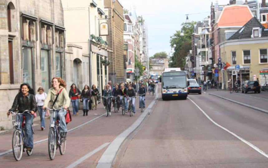 Novi holandski sistem je spas za bicikliste