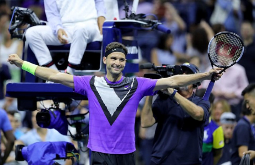 USO - Njujork u šoku: Dimitrov izbacio Federera!