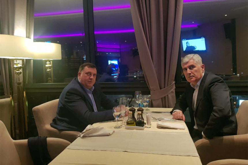 Neformalni ručak Dodika i Čovića