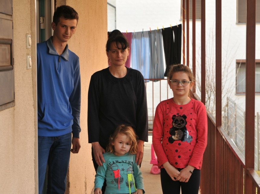 Porodica živi od socijalne pomoći