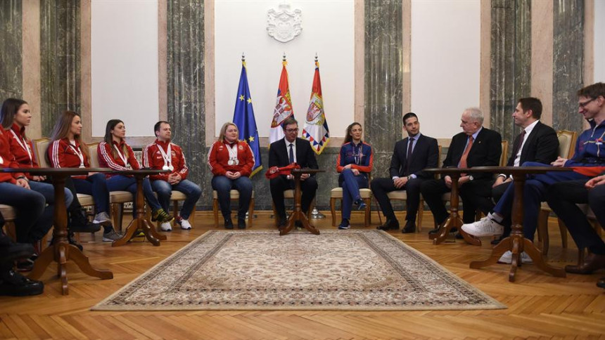 Vučić: Cilj Srbije na OI u Tokiju je da osvoji 12 medalja!