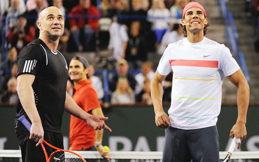Agasi: Federerov AO je ''veći'' od Rafinog RG-a!