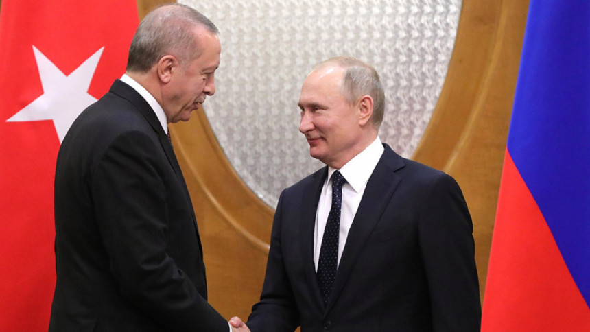 Разговарали Путин и Ердоган телефоном