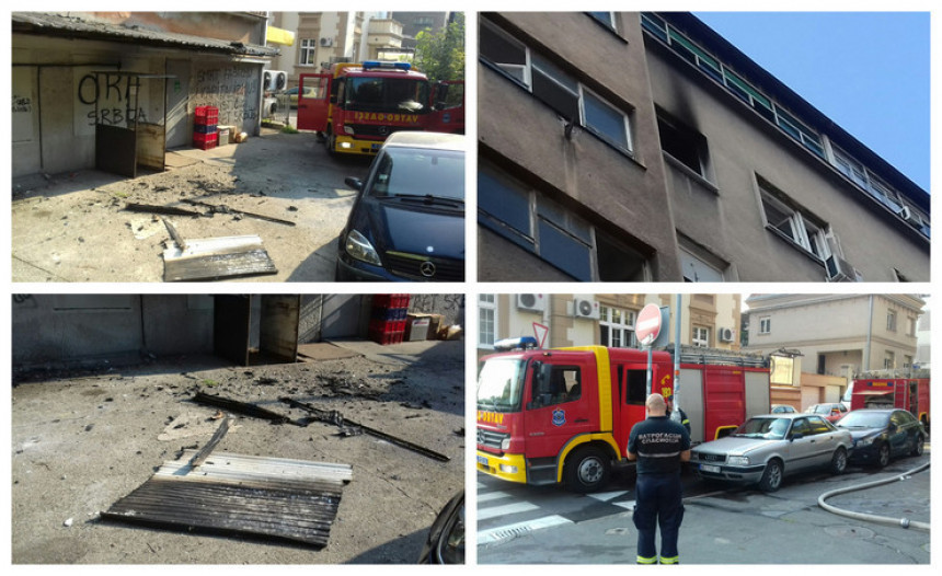 Пожар у Београду, има повријеђених