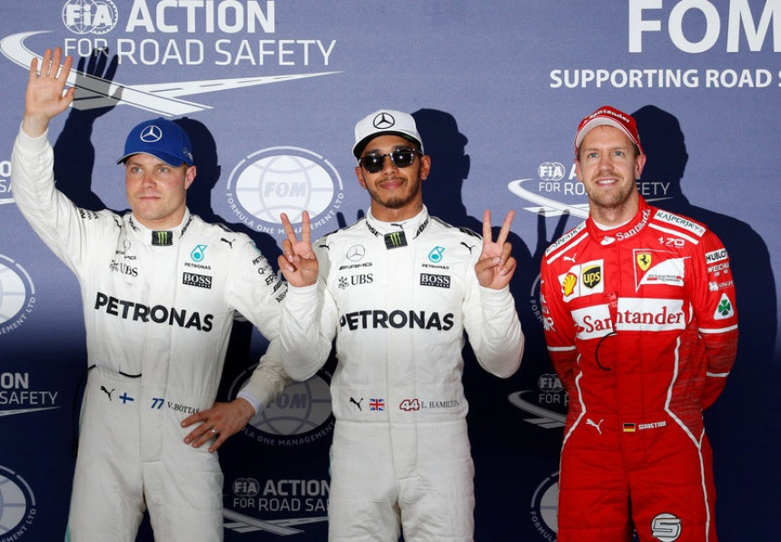F1 - Japan: Hamiltonu pol pozicija, Fetel drugi!