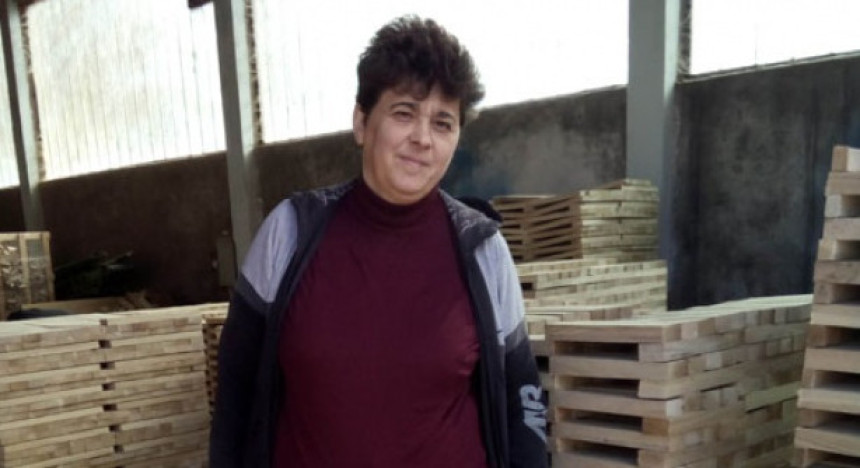 Branka - jedina žena koja radi u pilani