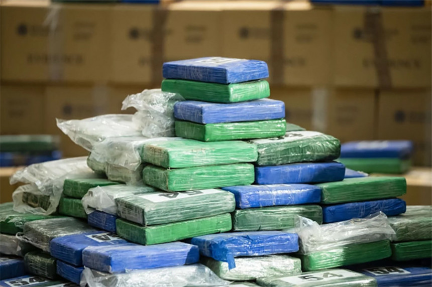 Полиција одузела кокаин вриједан 73 милиона долара